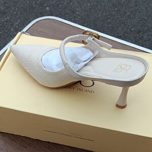 Elegant Cream Heels by